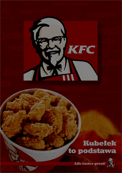 NovaDisplay Animated Sign Example KFC Display Sign